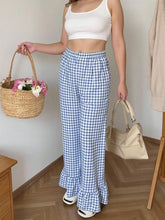 Pantalones casuales sencillos de moda para uso diario para mujer de INAWLY