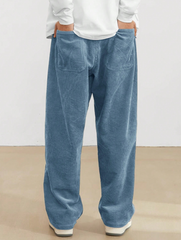 Pantalones casuales de uso diario TECCULI Manfinity Hypemode Manfinity Streetrush para hombre, de color liso, para la calle, regalos para novios, para la vuelta al cole.