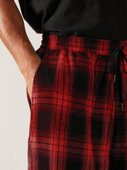 SWAVVY Men's Woven Pants, Minimalist Fashion Suitable For Summer, School