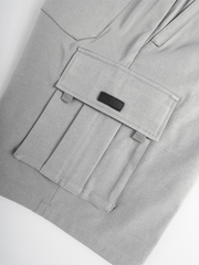 Pantalones cortos cargo informales TECCULI para hombre - Verde oliva, cintura con cordón, múltiples bolsillos, tela no elástica para correr, senderismo, ciclismo, pesca y actividades al aire libre.