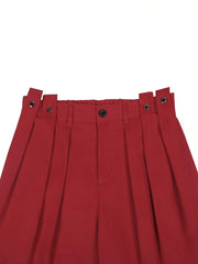 Manfinity Hypemode Manfinity Hypemode High Waist Designer Men's Wide Leg Pleated Loose Casual Pants Men S Wide Leg Pants High Waisted Pants Men Wide Leg Pants Men