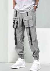 Pantalones deportivos TECCULI para hombre, elegantes, lisos y con bolsillos, ropa informal y transpirable para paseos por la ciudad, actividades al aire libre y calle.