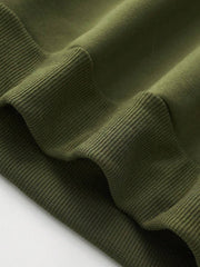 Sudadera LUNE navideña informal de moda con letras y eslogan con iluminación colorida y gráfico de cuello redondo y manga larga para mujer