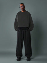 SUMWON Designer Sweatshirt With Back Letter Print International Streetwear Collection Autumn Winter Crop Fit Long Sleeve Pullover Casual Urban Style Sweatshirt