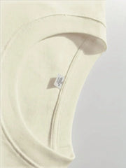 Camiseta de algodón para hombre con estampado "Dios abrirá la puerta" - Azul marino, cuello redondo informal, manga corta, versión holgada, ideal para viajes y uso casual, cómoda y moderna para el día a día.