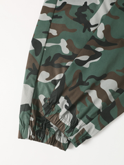 Pantalones cargo de camuflaje TECCULI, pantalones cargo de camuflaje multifuncionales para hombre, corte corto para senderismo, camping y trabajo al aire libre, primavera y otoño.