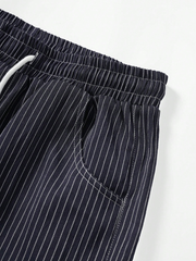 TECCULI Men's Pocket Solid Color Loose Fit Denim Casual Shorts, Summer Short Jeans For Men