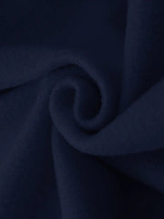 Manfinity Dauomo Men Bear Print Kangaroo Pocket Drawstring Thermal Hoodie