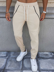 Pantalones deportivos casuales de hombre TECCULI, pantalones deportivos casuales de estilo urbano