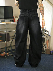 Vaqueros holgados de corte relajado, lavados, estilo retro Y2K, de Manfinity Hypemode, para hombre