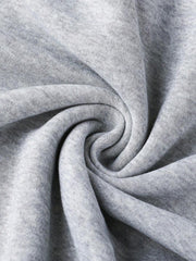 Sudadera informal con capucha para niño preadolescente con estampado de cocoteros, forro térmico grueso para otoño e invierno, ideal para niños activos.