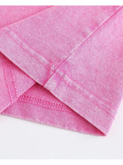 Camiseta batik de algodón de alta calidad de 230 gramos con estampado a doble cara, cuello redondo y manga corta. Camina con confianza, no mires. Jesús, Dios, creencias religiosas, cruz. Camisetas para hombre, deportes al aire libre, ocio urbano.