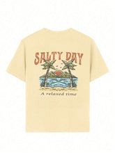 Tween Boys Casual Funny Print Crew Neck Short Sleeve T-Shirt Summer Top