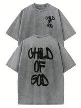 1 Piece, 230G Double-Sided Washed, Oversized Shoulder1 Piece, Washed Printed T-Shirt 230g, High-Quality Batik Cotton Retro Fashion Brand T-Shirt, A Certain Thickness Suitable For Summer T-Shirts, Holiday Gifts