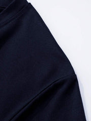 Camiseta informal de manga corta con cuello redondo y estampado para niños y adolescentes, tops de verano