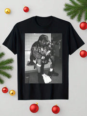 Camiseta de baloncesto para entusiastas, con estampado de dibujos animados, para hombre, 190 g