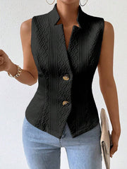 RosyDaze Women's Single-Breasted Suit Vest