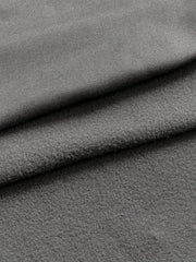 Manfinity VCAY Men's Knit Casual Long Sleeve Sweatshirt, Patchwork Design, Loose Fit, Versatile For Daily Wear