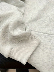 Sudadera con capucha lisa con estampado de cocoteros y surf de Bondi Beach para mujer, corte holgado, hombros caídos y bolsillo.