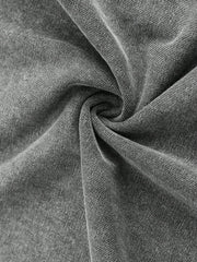 Camiseta estampada de 230 g, lavada a doble cara y con hombros anchos. Camiseta de algodón batik de alta calidad, estilo retro, de marca, con un grosor específico, ideal para verano y regalos navideños.