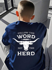 1 camiseta informal de manga corta con estampado para niño preadolescente, ideal para los amantes del deporte.