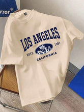 Manfinity Joysei Slim Fit Men's Khaki Solid Color Short Sleeve T-Shirt With Letter Print Design