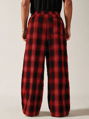 SWAVVY Men's Woven Pants, Minimalist Fashion Suitable For Summer, School