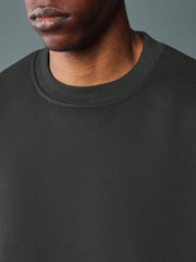 SUMWON Designer Sweatshirt With Back Letter Print International Streetwear Collection Autumn Winter Crop Fit Long Sleeve Pullover Casual Urban Style Sweatshirt