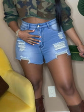 TECCULI Women's Denim Shorts, Fashionable Split Straight Leg Pants, Worn Edges And Pockets, Easy To Machine Wash