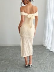 TECCULI Primavera y Verano Nuevo Elegante Temperamento Simple Banquete Fiesta Vestido Pequeño Temporada de Bodas Vestidos de Dama de Honor Un Hombro Sensación Musculosa Tela Abertura Lateral Vestidos, vestido de graduación