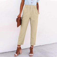 TECCULI Tall Women's Casual Washed Simple Solid Color Jeans