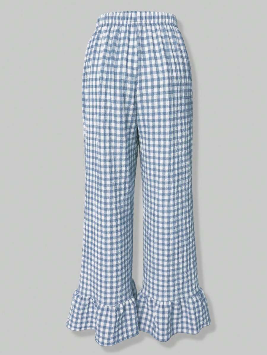 Pantalones casuales sencillos de moda para uso diario para mujer de INAWLY