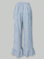 Pantalones casuales sencillos de moda para uso diario para mujer de INAWLY