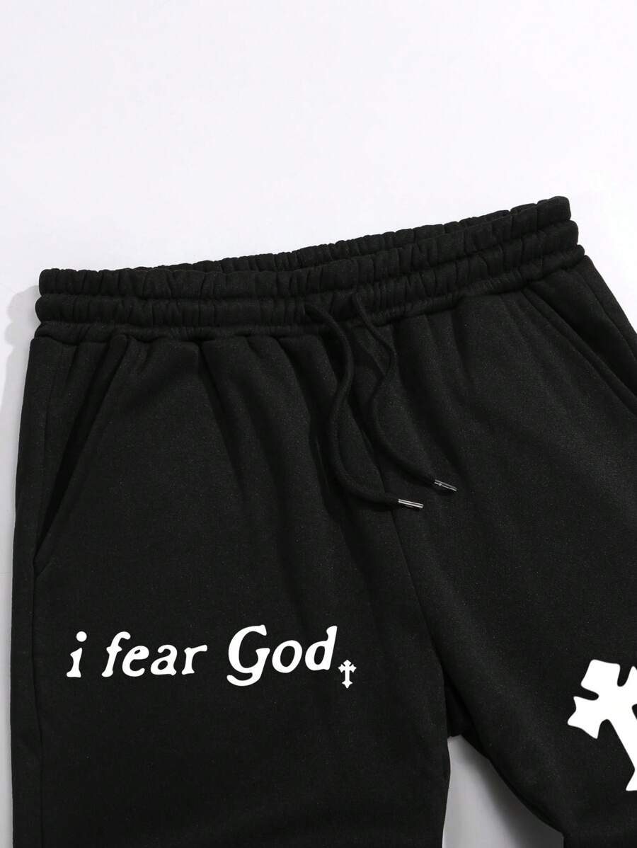 Pantalones casuales con cordón y estampados para hombre, ideales para fiestas