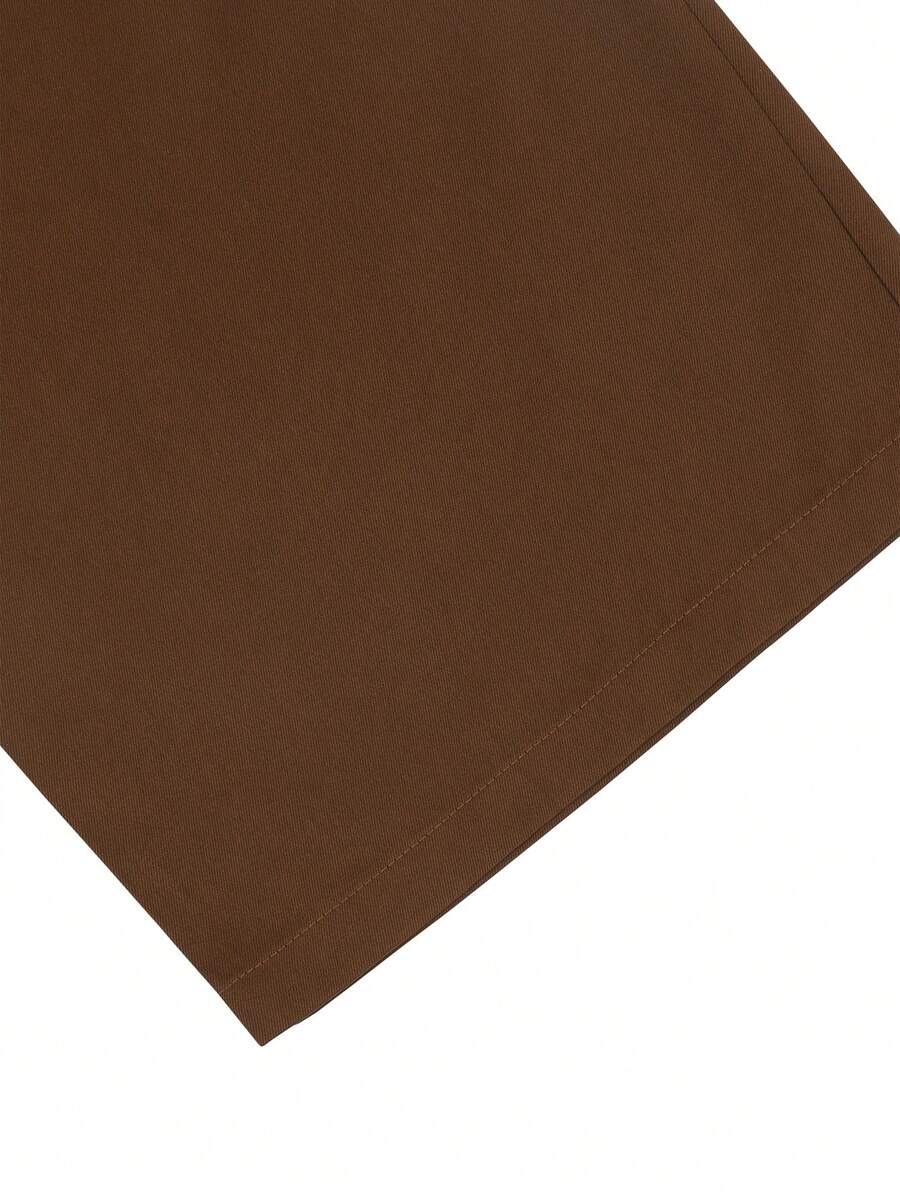 Manfinity Hypemode Manfinity Hypemode High Waist Designer Men's Wide Leg Pleated Loose Casual Pants Men S Wide Leg Pants High Waisted Pants Men Wide Leg Pants Men