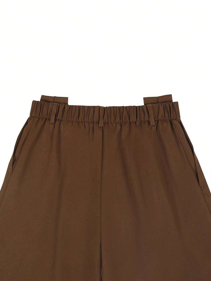 Manfinity Hypemode Manfinity Hypemode High Waist Designer Men's Wide Leg Pleated Loose Casual Pants Men S Wide Leg Pants High Waisted Pants Men Wide Leg Pants Men
