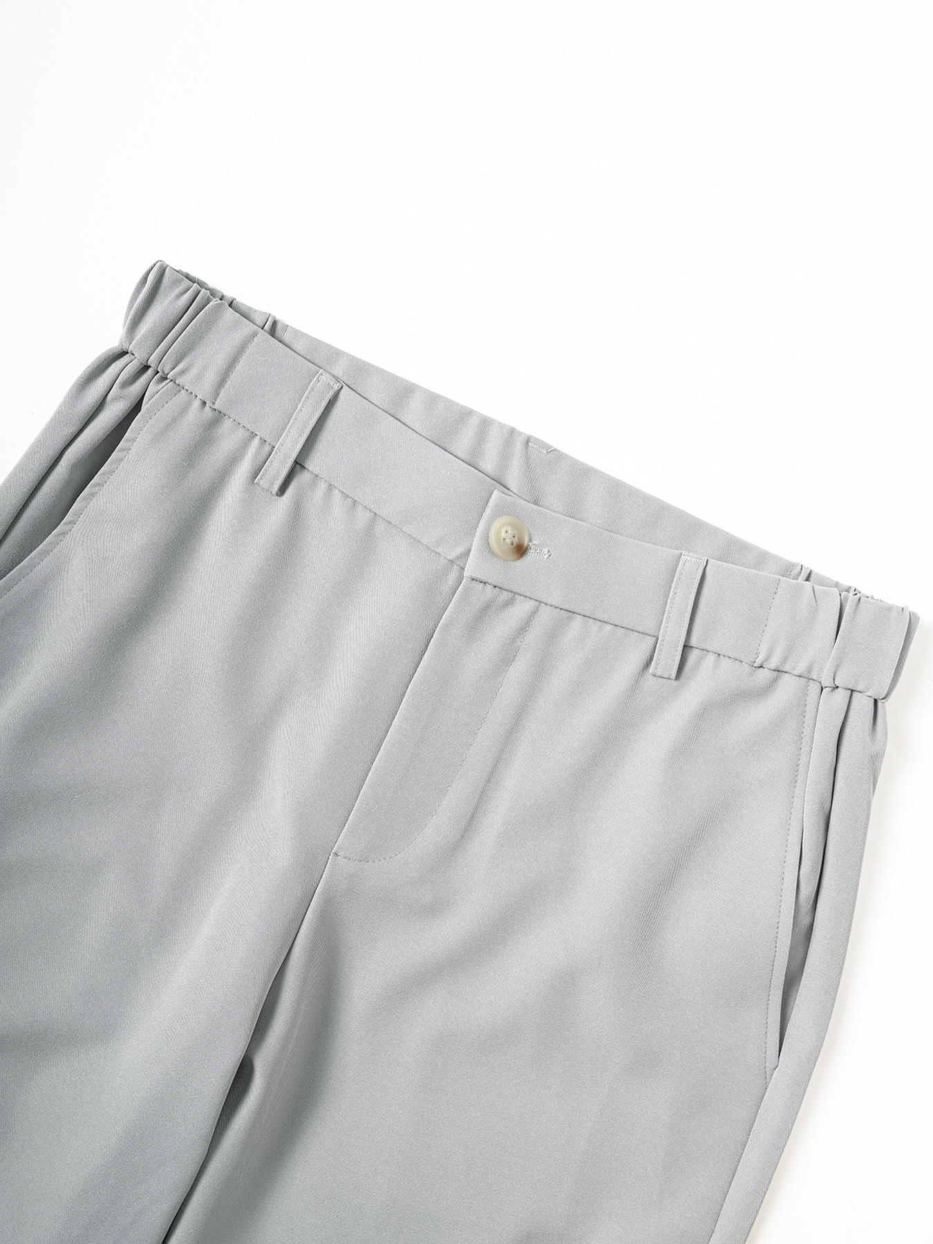 Shorts TECCULI para hombre, formales y cotidianos, cintura elástica de tiro medio y pierna recta. Ideales para oficina, fin de semana y vacaciones. Shorts de poliéster de fácil cuidado. Ropa profesional e informal, ajuste cómodo.