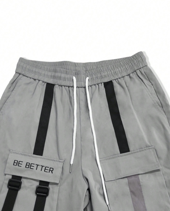 Pantalones deportivos TECCULI para hombre, elegantes, lisos y con bolsillos, ropa informal y transpirable para paseos por la ciudad, actividades al aire libre y calle.