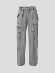 Pantalones tácticos casuales TECCULI para mujer, de pierna recta, para escalada de montaña, para primavera y verano, nuevos pantalones largos de trabajo.