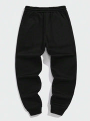 Pantalones casuales con cordón y estampados para hombre, ideales para fiestas