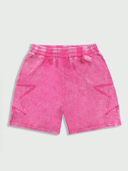ROMWE MEN Street Life - Pantalones cortos casuales de color liso con bolsillo frontal y lazo para hombre, para uso diario