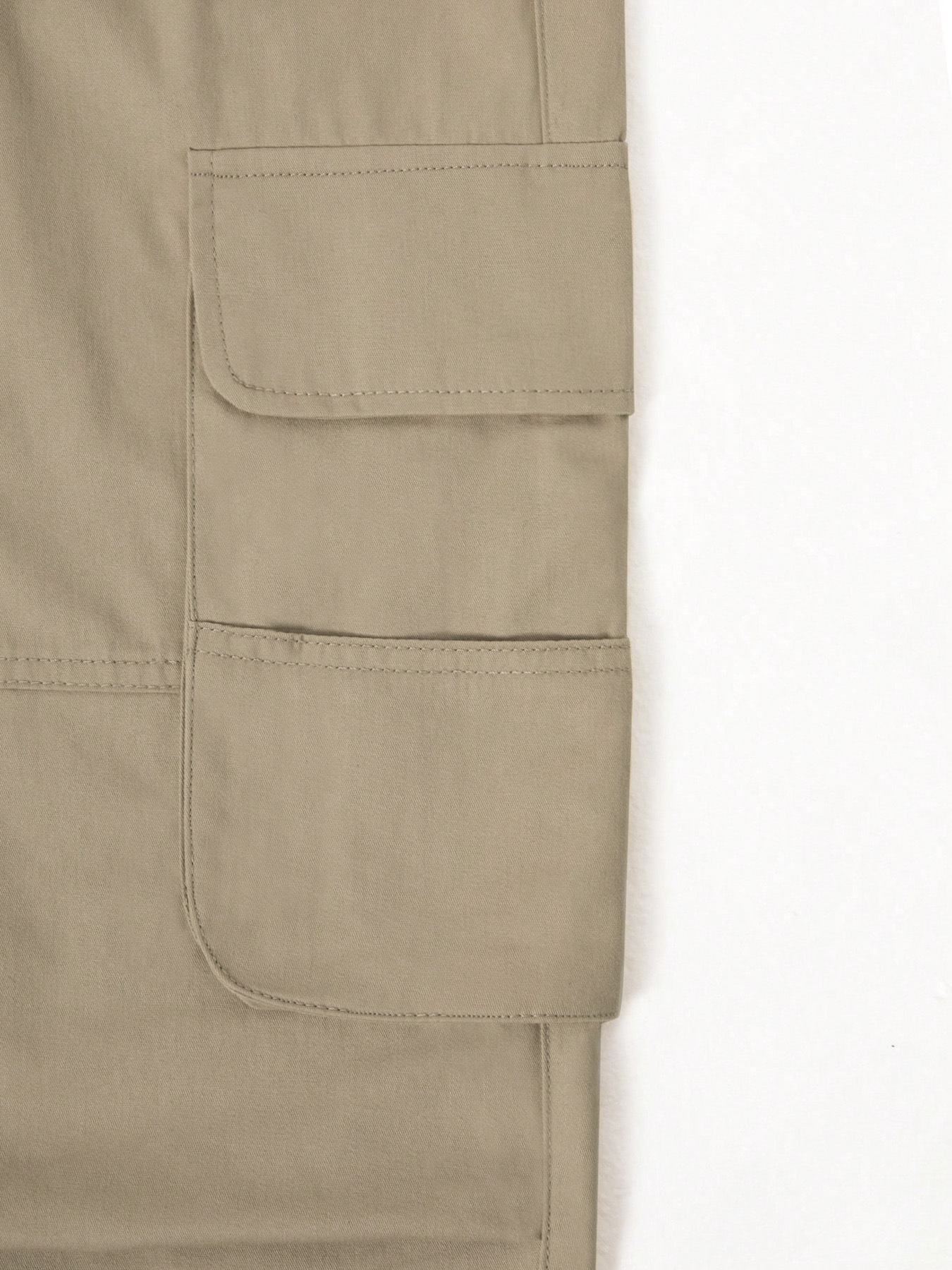 Pantalones cargo holgados TECCULI Manfinity Hypemode para hombre, de corte holgado, de color liso y con bolsillos abatibles.