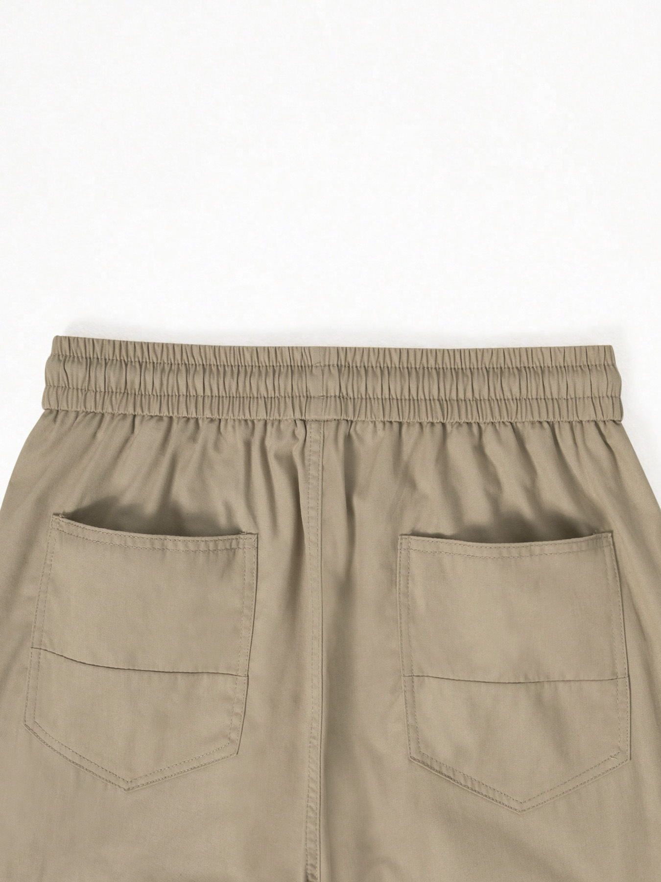 Pantalones cargo holgados TECCULI Manfinity Hypemode para hombre, de corte holgado, de color liso y con bolsillos abatibles.