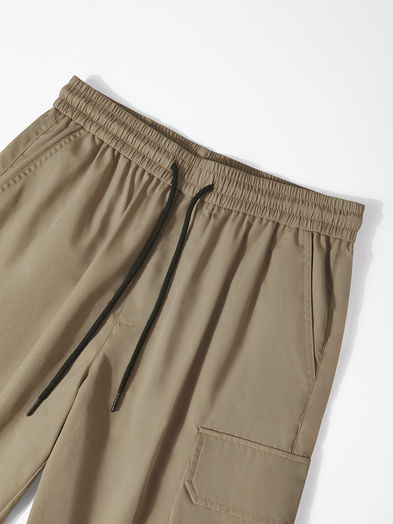 Pantalones cargo TECCULI para niño preadolescente, casuales, de moda, con cordón en la cintura, estilo universitario para la temporada de regreso a clases.