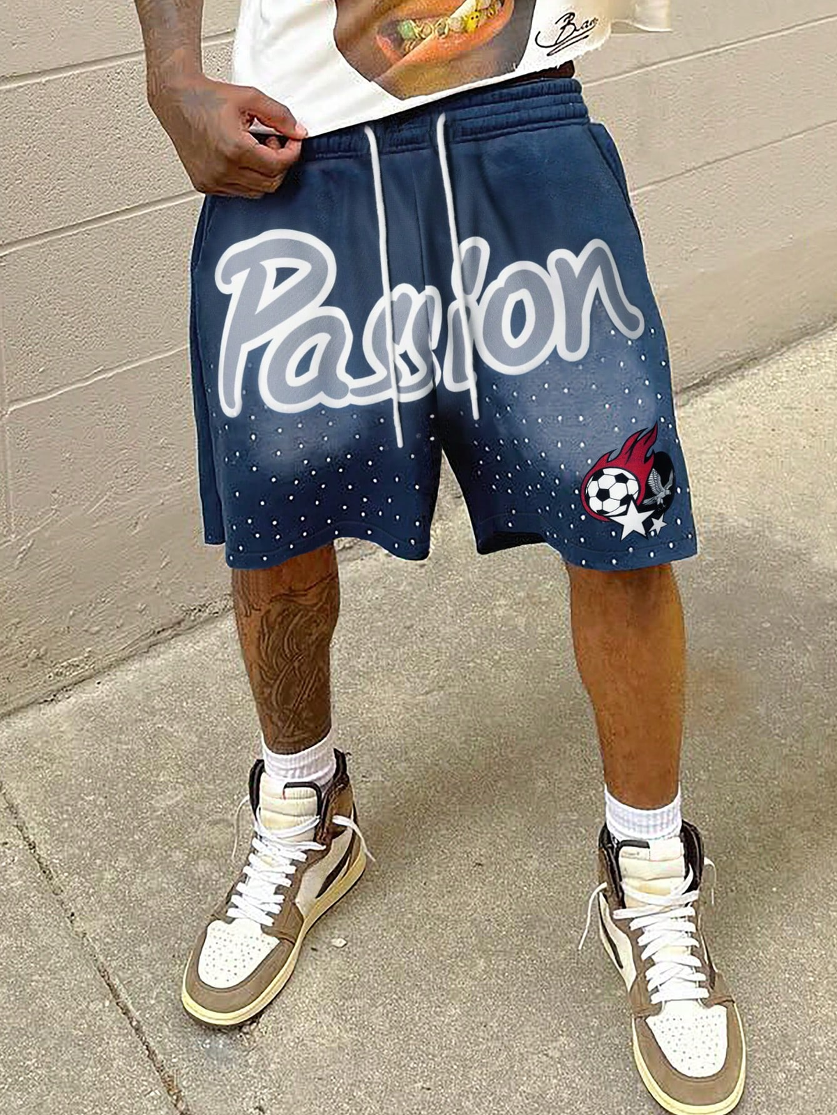 Pantalones cortos de baloncesto TECCULI para hombre, holgados, estampados e informales, con cordón ajustable, ideales como regalo para tu pareja. Deportivos y cómodos.