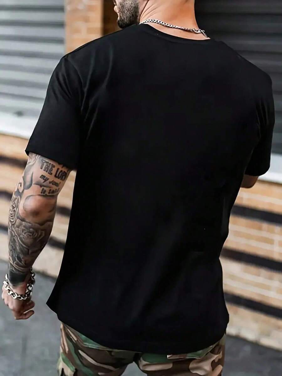Camiseta de baloncesto para entusiastas, con estampado de dibujos animados, para hombre, 190 g