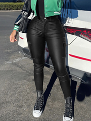 Pantalones cortos ajustados con revestimiento estilo streetwear Y2K de TECCULI