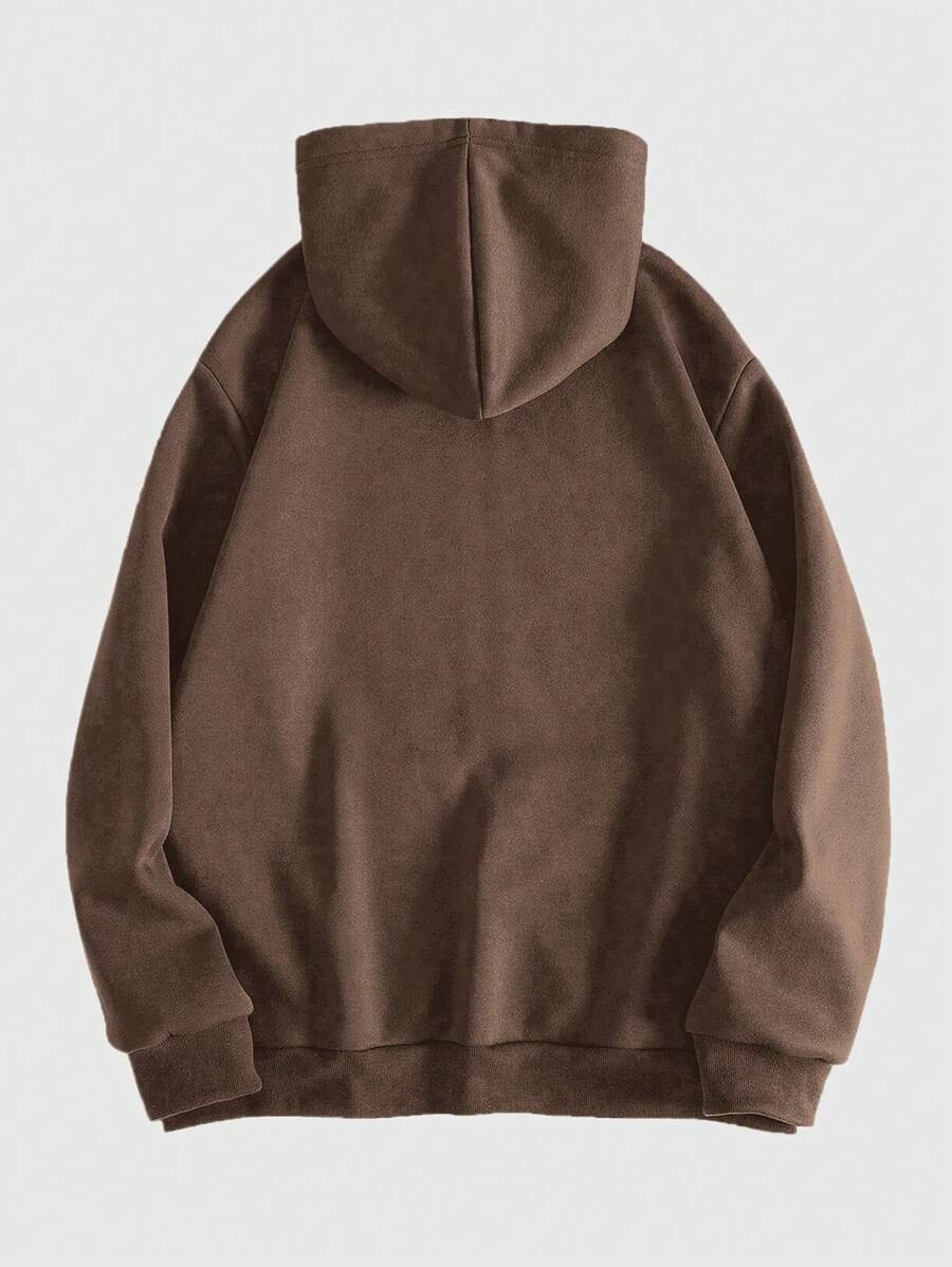 Sudadera gótica de manga larga ROMWE MEN (disponible) - Sudadera minimalista, moderna e informal para uso diario
