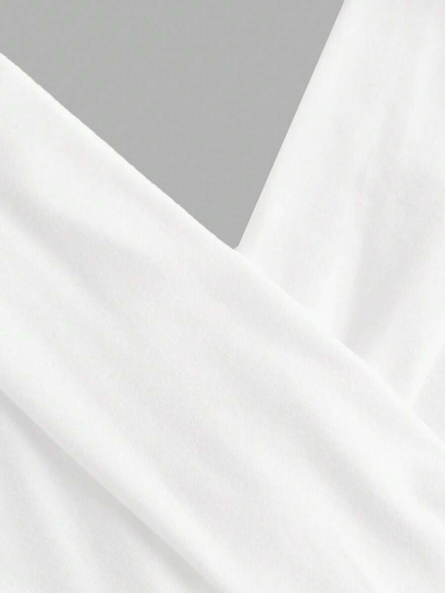 Camiseta sin mangas con cuello drapeado y dobladillo asimétrico ICON para mujer, Rave Top