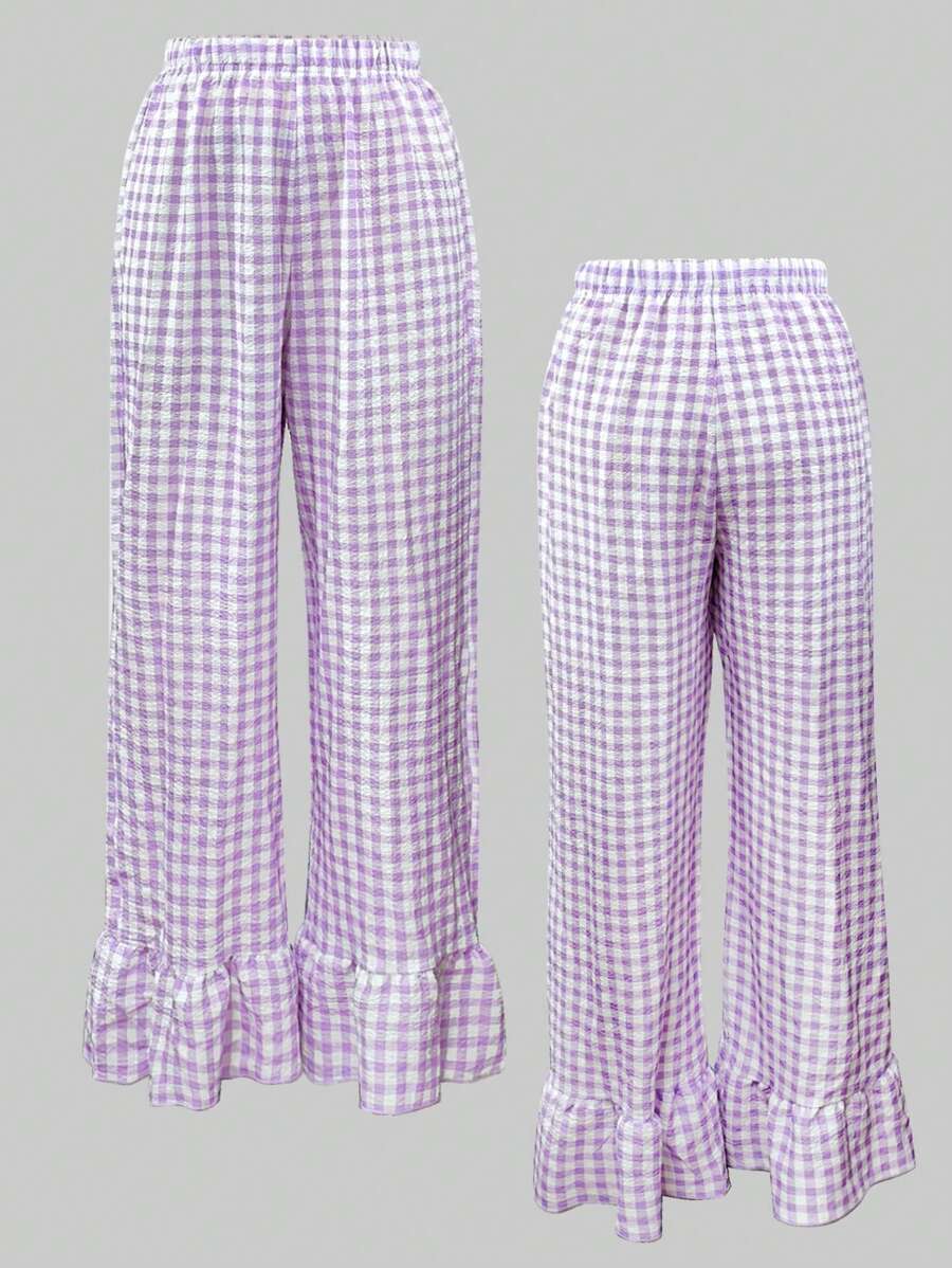 Pantalones casuales sencillos de moda para uso diario para mujer de INAWLY